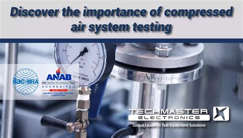 medically compressed air system testing|compressed air testing procedure.